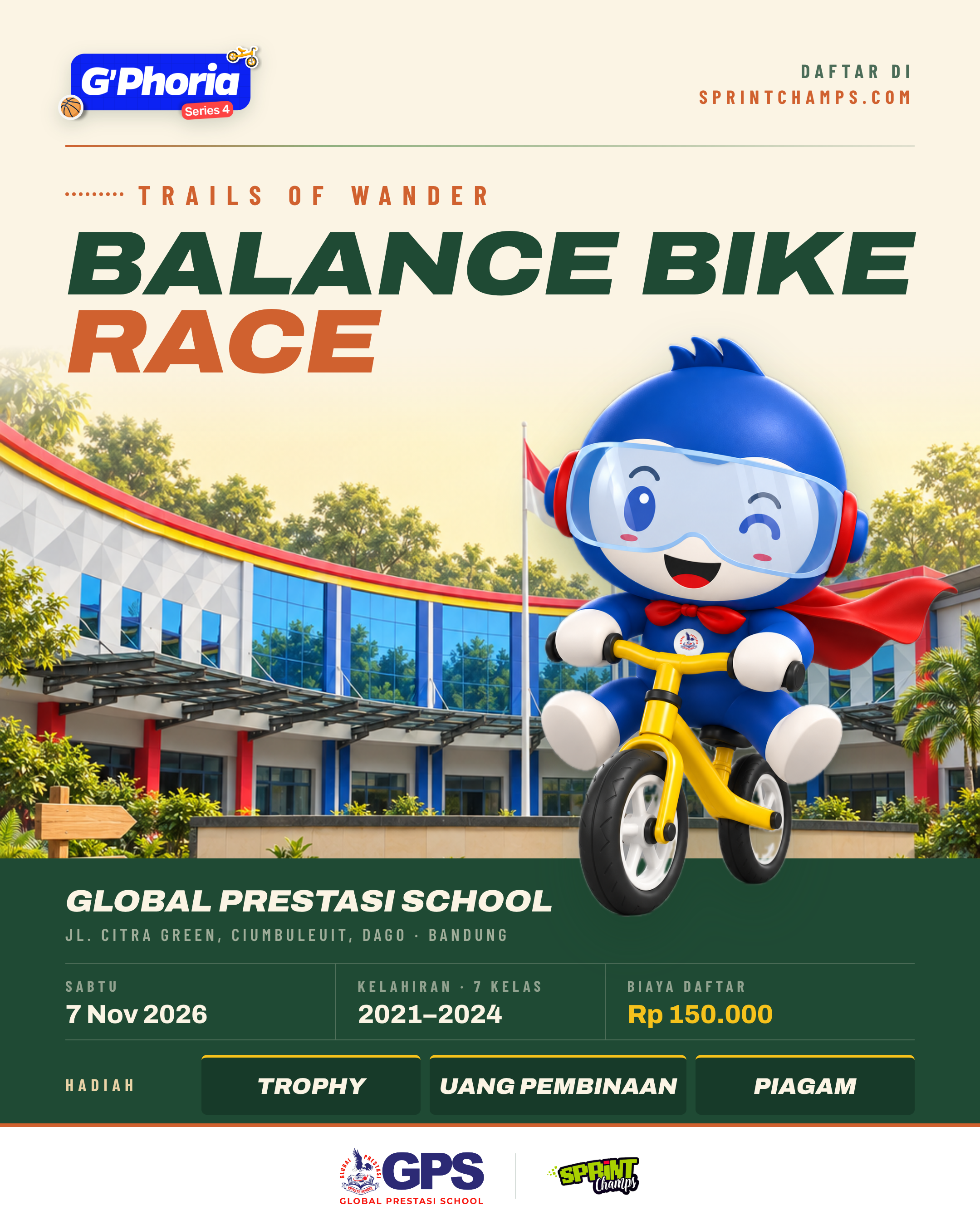 G'Phoria Series 4 Balance Bike Race